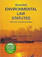 Selected Env Law Statutues 2020-2021